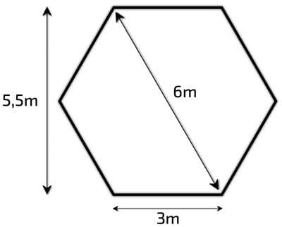 PROTEX 50 pop-up gazebo 3x3x3m HEXAGON size of gazebo