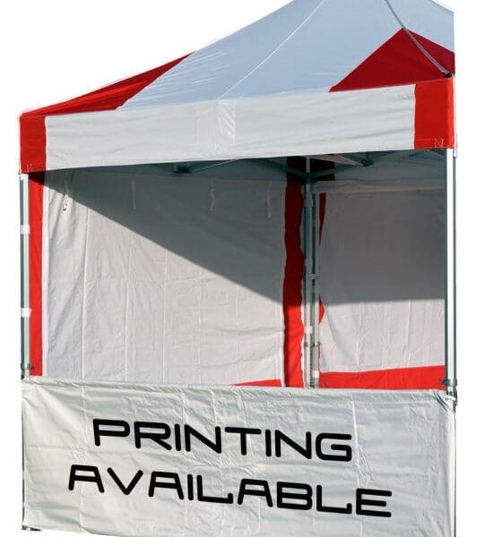 Printed gazebo half wall skirt (5)