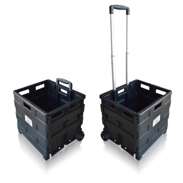 Foldable trolley on wheels sale