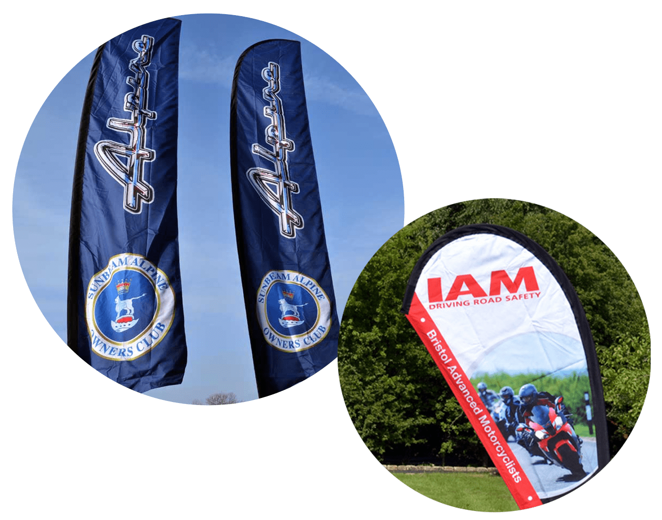 custom printed flags