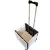 Premium Pack & Go Folding Trolley Open Box Handle Up